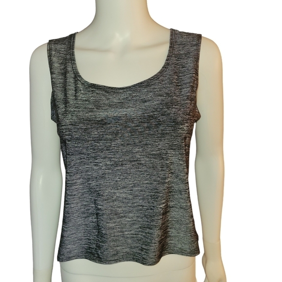 Vintage Max Studio Sweater Set Black Gray M - Picture 2 of 3